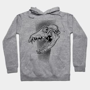 coyote skull Hoodie